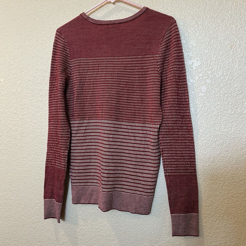 Charlotte Gainsbourg x Current/Elliott The Jacquard Wool Sweater Cashmere 3/L - Picture 7 of 7